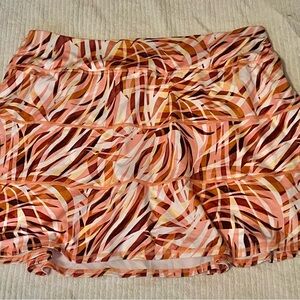 Ideology Multicolor Patterned Skort